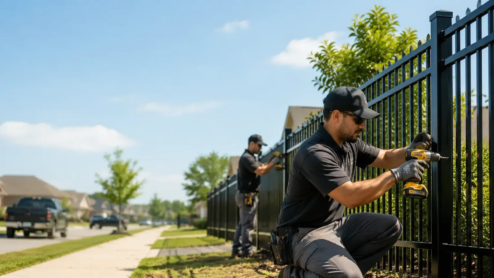 Metal Fence Installation in North Chili, NY